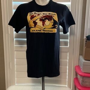 Port and Company Black Graphic Tee